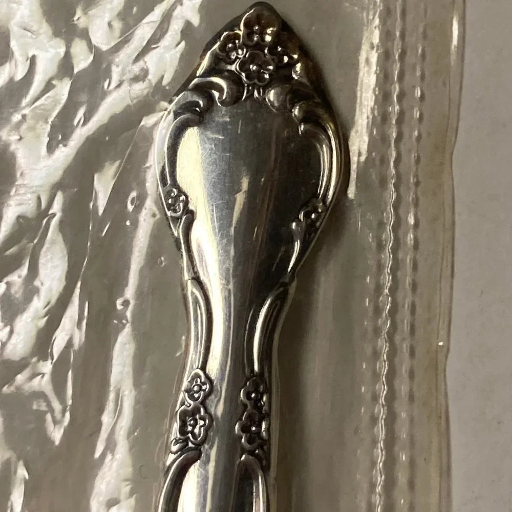 Vintage NEW Infant Spoon - Affection by Oneida Community Silverplate Flatware